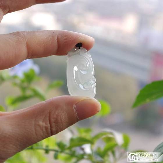 【御风堂翡翠】如意美，寓意也温馨_翡翠