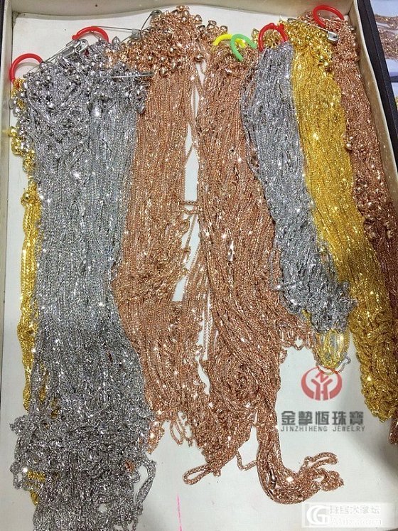 金挚恒珠宝：大量现货可18K调节肖邦链（18黄，18K白，18K玫瑰）_金挚恒珠宝镶嵌