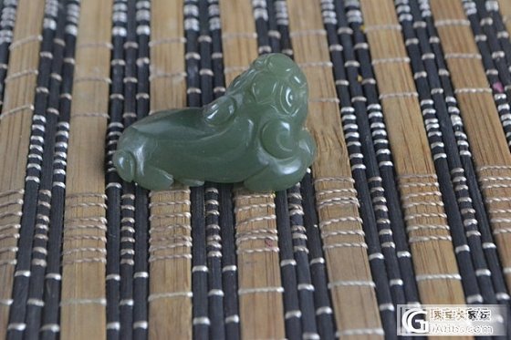 转让和田玉和田玉碧玉鸭蛋青吉祥如意貔貅挂件吊坠_玉石