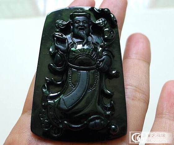 10月22新品：好种绿底观音 墨翠财神爷 冰种佛公 五彩貔貅等_翡翠