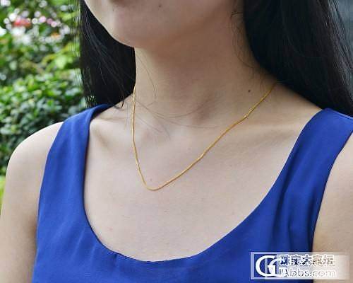 亲们注意啦！！18k项链特价促销249一克【粤豪k-gold】_金