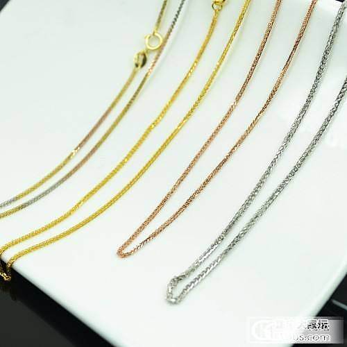 亲们注意啦！！18k项链特价促销249一克【粤豪k-gold】_金