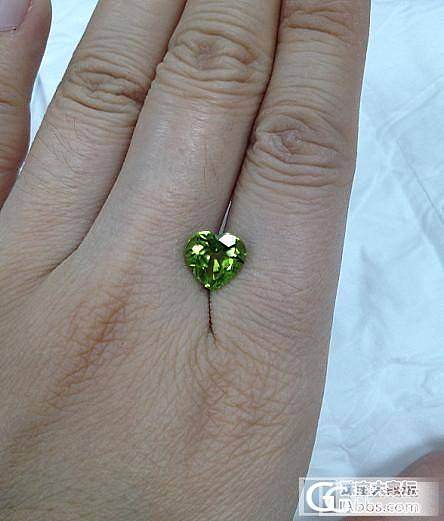 大家给看看，值吗？2.7ct，150元_刻面宝石橄榄石