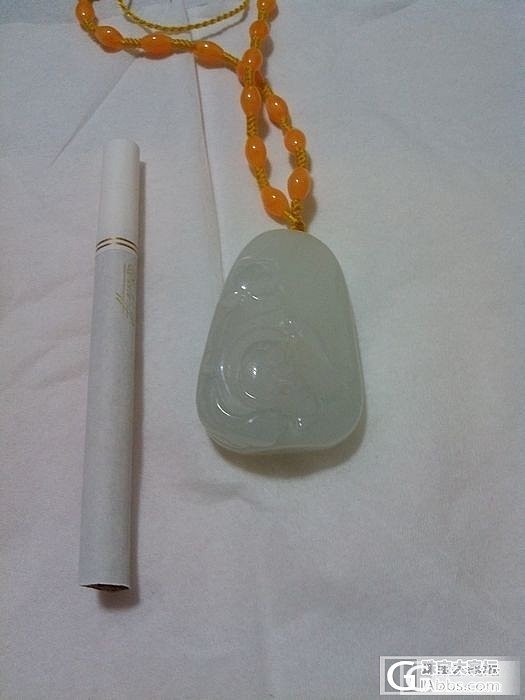 实物到手了，各位给个价！_和田玉