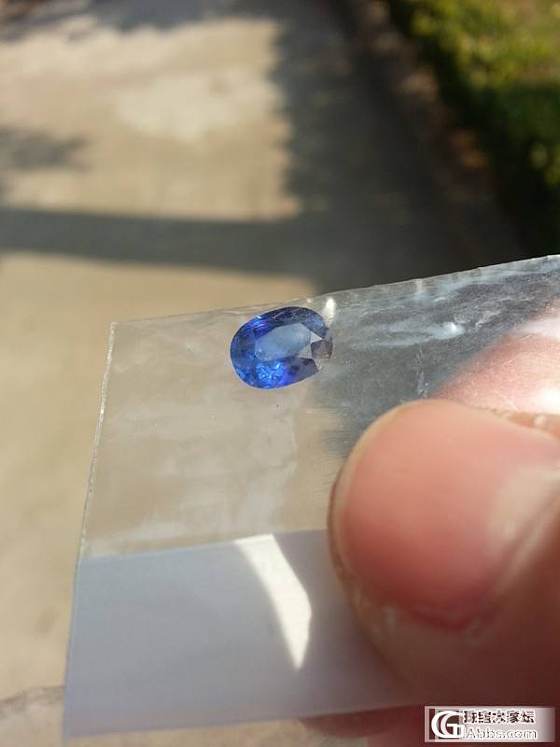 新手拜的小东西 麻烦高手来给掌掌眼_蓝宝石