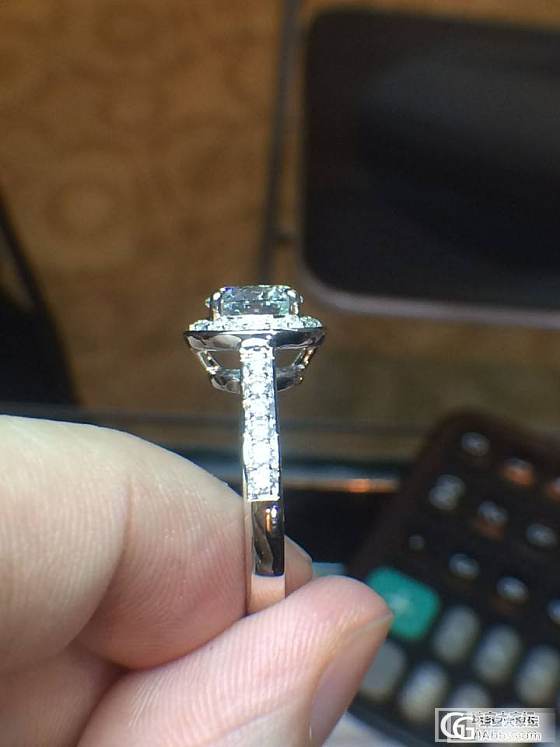 1.80CT VS2 E 3EX TIFFANY Embrace精工款出炉 手机..._乐钻珠宝彩钻