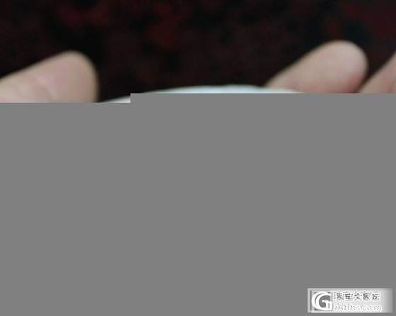 和田白玉【玉友园】38.1克一级白“凤戏牡丹”贵妃镯_玉石