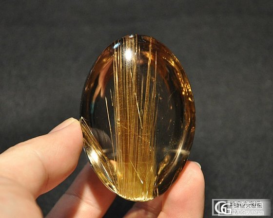 传世珍品 罕见超大钛晶猫眼_宝石