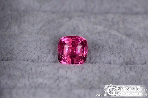 mahenge尖晶重器 3.25ct 樱桃粉_珠宝