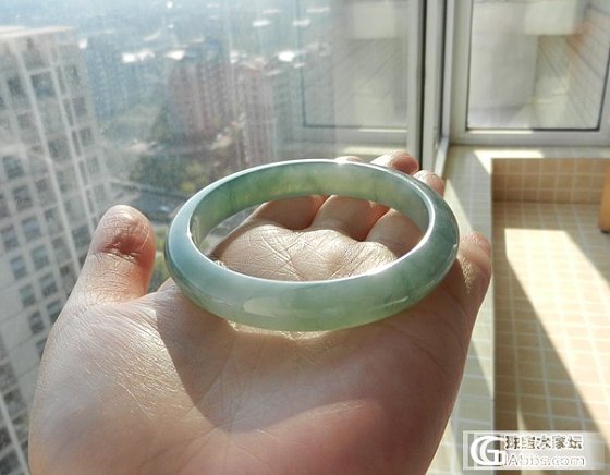 刚收到的镯子，看看如何_翡翠