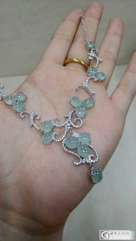 （酱油归来）晴水蛋面华丽转身喽——项链和吊坠！_翡翠