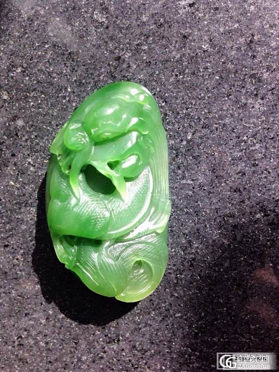 各种各样的碧玉挂件~~貌似现在流行碧玉镯芯？？？_碧玉