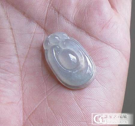 【冰冰翠】天然缅甸翡翠荧光吊坠_翡翠