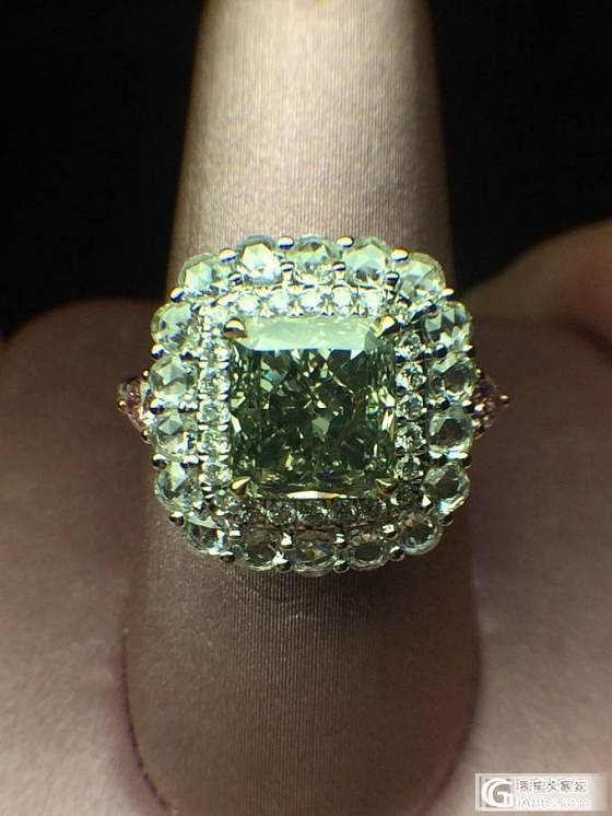 1.69CT 成品绿钻 实物在公司_乐钻珠宝彩钻