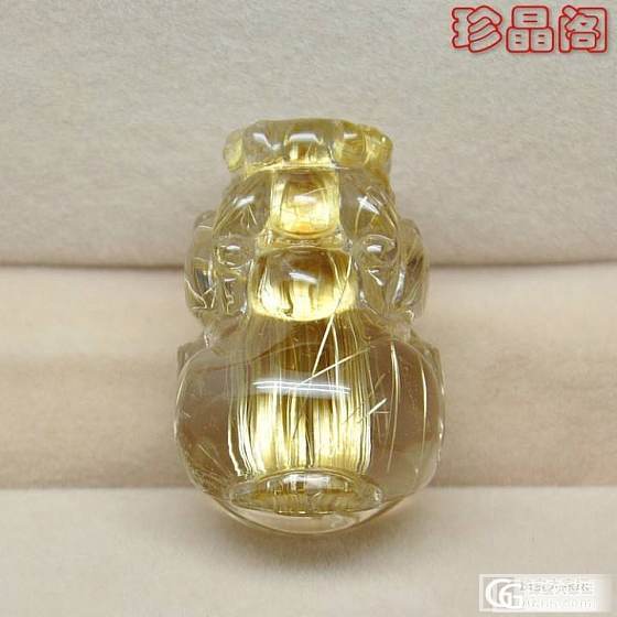 极品钛晶貔貅 经典收藏_宝石