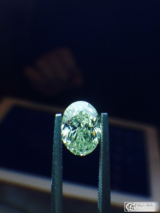 2.04CT Fancy Yellow Green_乐钻珠宝彩钻