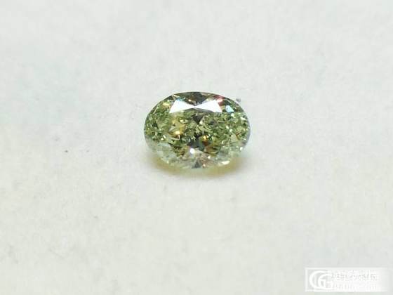 2.04CT Fancy Yellow Green_乐钻珠宝彩钻