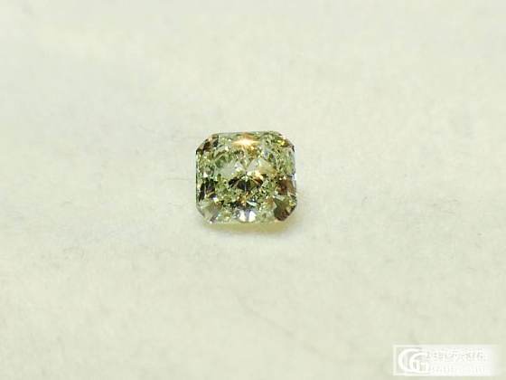 1.60ct Fancy Grayish Yellowish Green 新货到..._乐钻珠宝彩钻