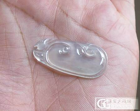 【冰冰翠】天然缅甸翡翠起放光荧如意_翡翠