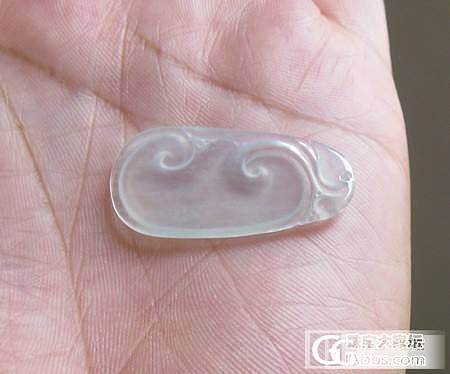 【冰冰翠】天然缅甸翡翠起放光荧如意_翡翠