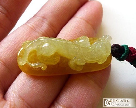 大家看看这是龙还是貔貅_翡翠