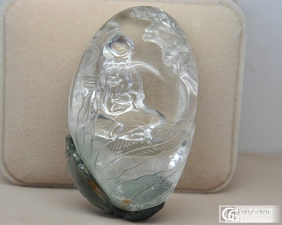 绿幽灵寿星翘色把玩_宝石
