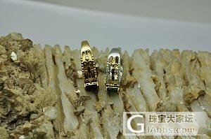 京华雨巷高级珠宝定制，坛友定制国王和王妃款18K金镶钻碧玺宫廷版情侣对戒_镶嵌珠宝