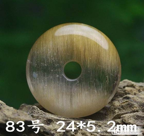 新作展示--顺发晶平安扣(编绳做项坠或包坠手机坠)_珠宝