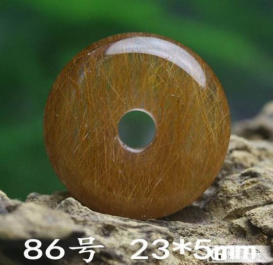 新作展示--顺发晶平安扣(编绳做项坠或包坠手机坠)_珠宝