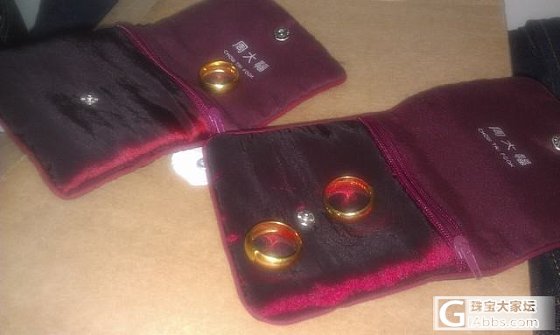 真心觉得周大福的光圈做工好、金子色泽美_周大福戒指金
