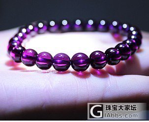 求购 紫牙乌手链6MM 玻璃体 青金石6-8MM手链 非诚勿扰_宝石