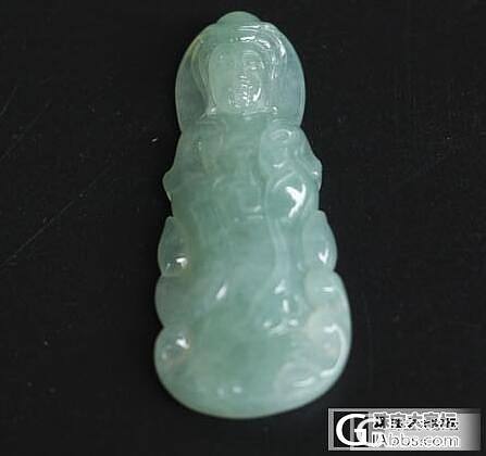 天然A货糯冰翡翠凤凰挂件_翡翠