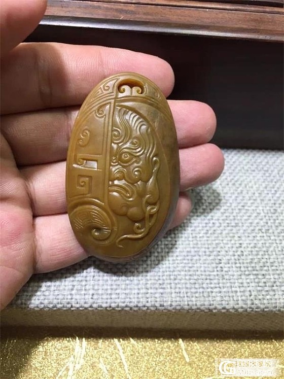 【宝玉府】高端收藏级 黄沁《一念之间》 40克_玉石