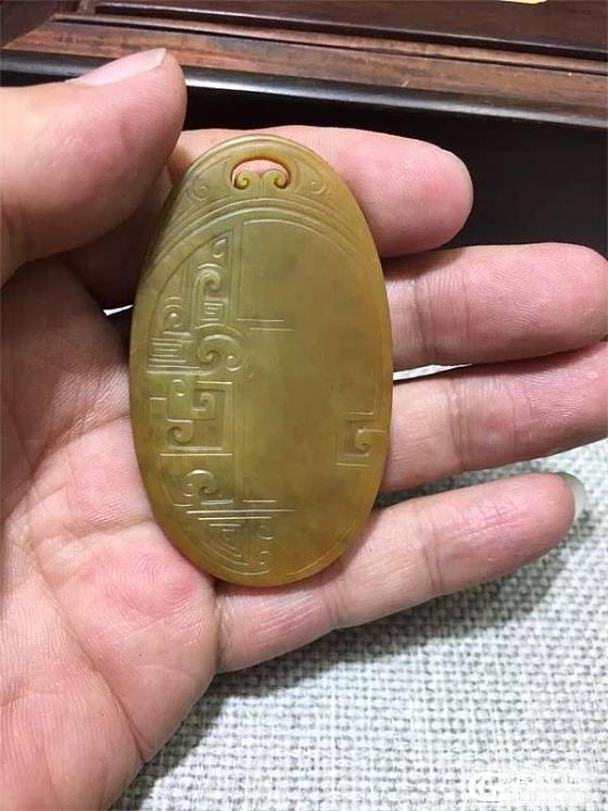 【宝玉府】高端收藏级 黄沁《一念之间》 40克_玉石