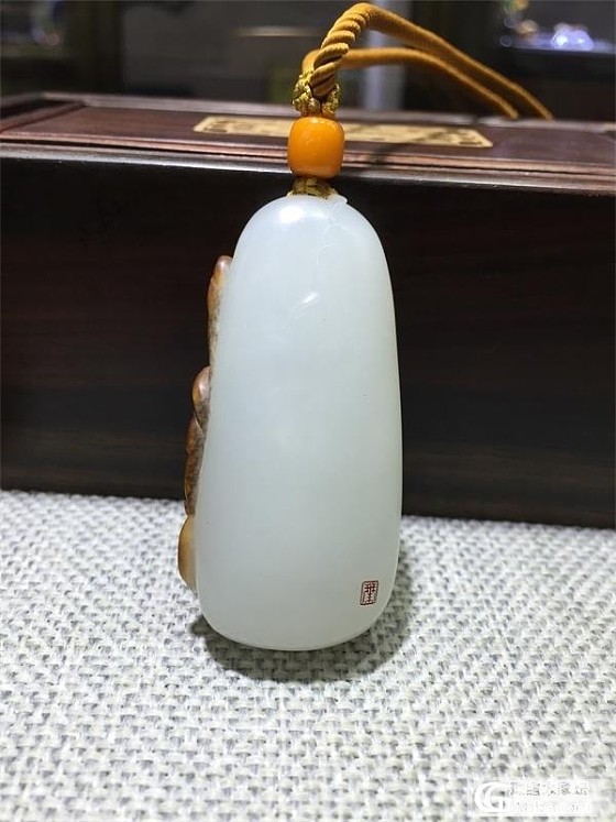 【宝玉府】高端收藏级 叶清作品《一路连科》 47克_玉石