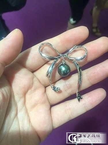 珠宝展的一些美物_吊坠海水珍珠戒指耳钉