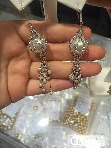 珠宝展的一些美物_吊坠海水珍珠戒指耳钉