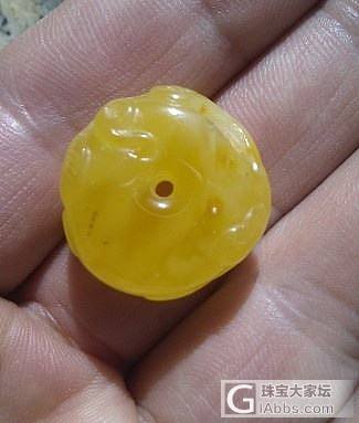 蜜蜡佛头    小饼子    镶嵌戒指   一点杂货换米_有机宝石