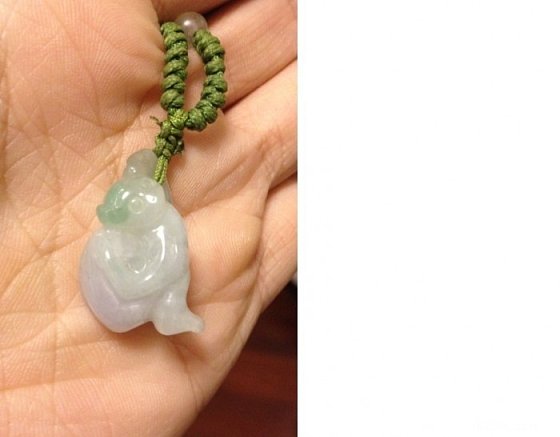 陪伴在青葱岁月的小猴子_花件翡翠