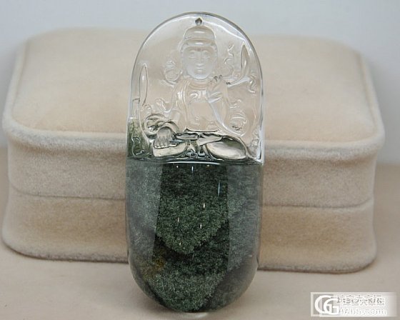 极品绿幽灵观音_宝石