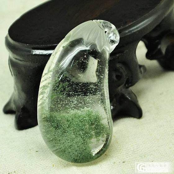 再次特价出一个绿幽灵茄子，先到先得_宝石