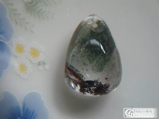 求购：一绿幽灵水滴型吊坠_宝石