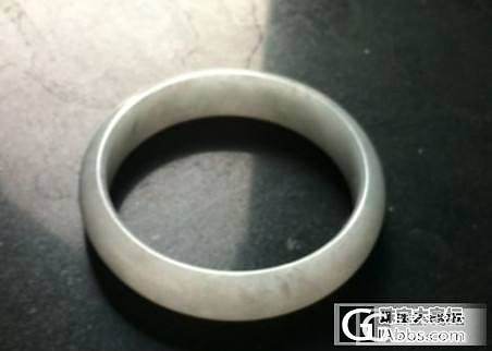 翡翠手镯，直径5.5cm_翡翠