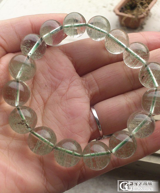 各位请帮我看看发晶幽灵真假和价位啊_幽灵晶