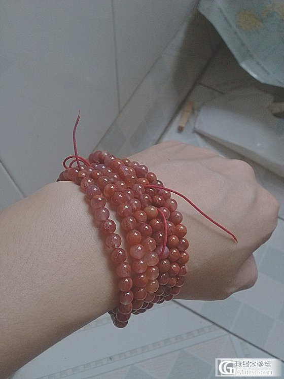 求助 ！刚到手的南红，退还是不退？_项链南红