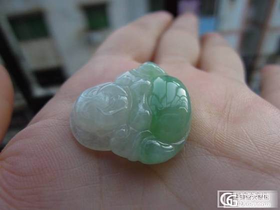 求个冰绿的佛公，有的带价来_翡翠