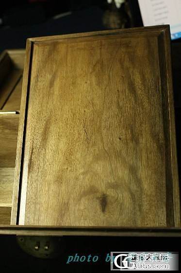 【晋京木斋---出售中】---老料金丝楠双层首饰盒30x20x12_文玩