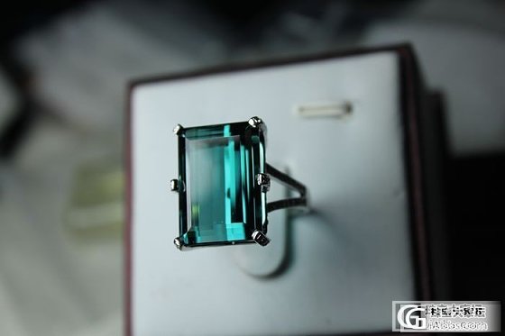 蓝绿蓝绿，是蓝是绿？16CT，9CT两颗碧玺_刻面宝石碧玺