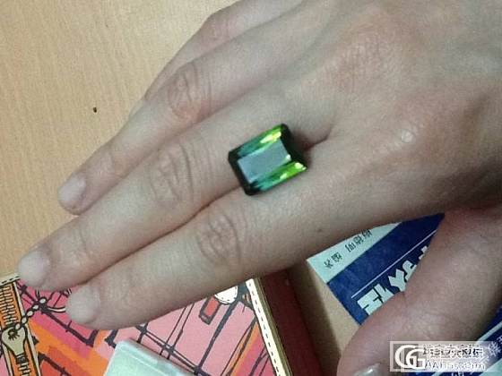 转让一颗极品双色碧玺_宝石