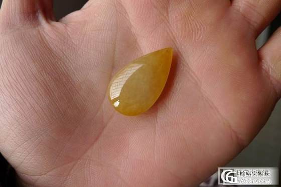 【番茄炒鸡蛋】玻璃种淡阳绿水滴一套、蜜黄大水滴_翡翠